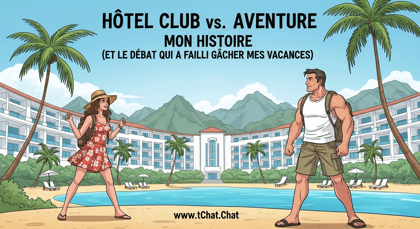 Hôtel Club vs. Aventure : Mon Histoire (et le Débat qui a Failli Gâcher mes Vacances)