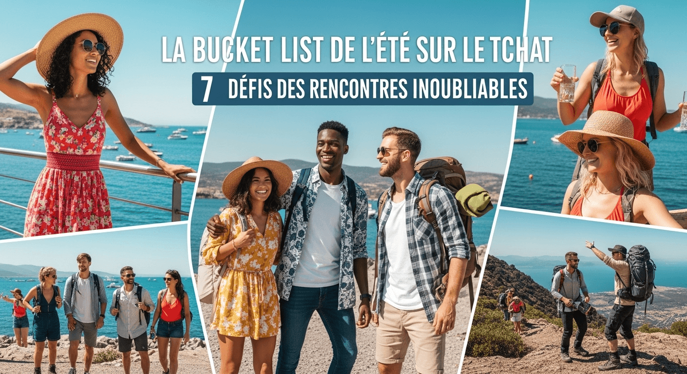 La Bucket List de l'Été sur le Tchat : 7 Défis pour des Rencontres Inoubliables 🎯
