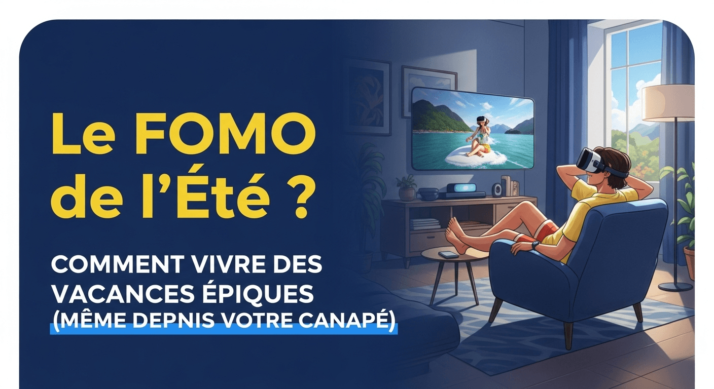 Le FOMO de l'Été ? Comment Vivre des Vacances Épiques (Même Depuis Votre Canapé)