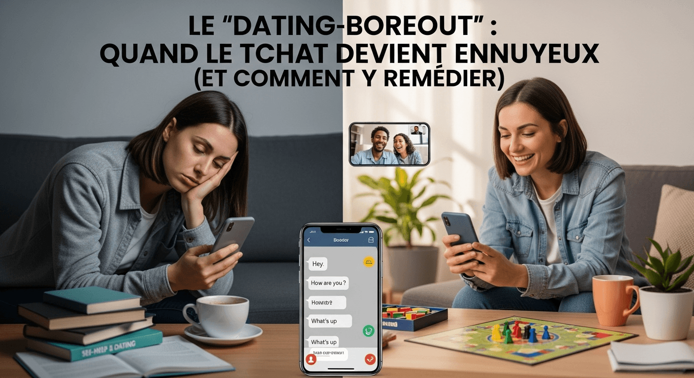 Le "Dating-Boreout" : Quand le Tchat Devient Ennuyeux (et Comment y Remédier)