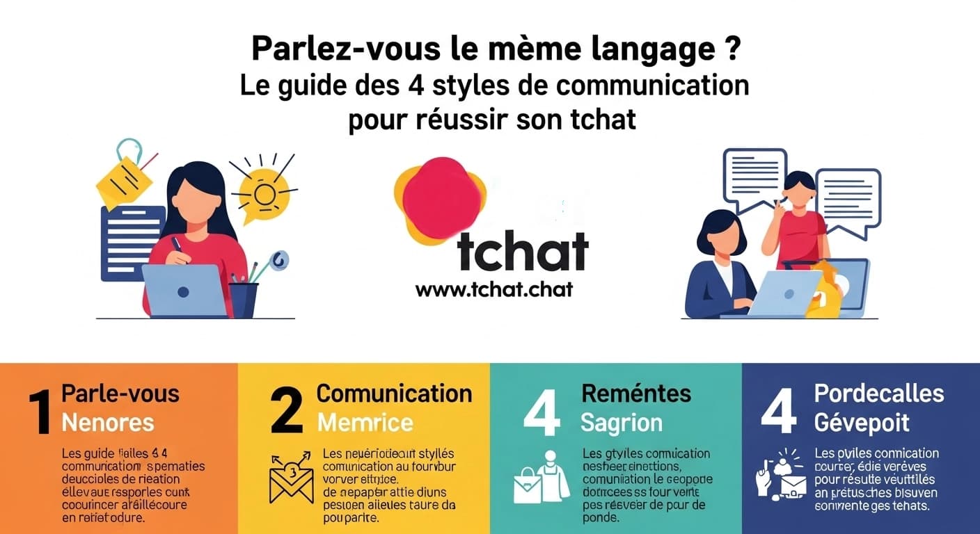 Parlez-vous le même langage ? Le guide des 4 styles de communication pour réussir son tchat