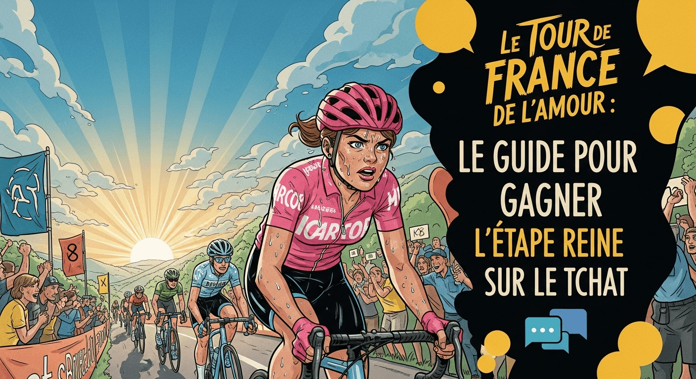 Le Tour de France de l'Amour : Le Guide pour Gagner l'Étape Reine sur le Tchat 🚴‍♂️❤️