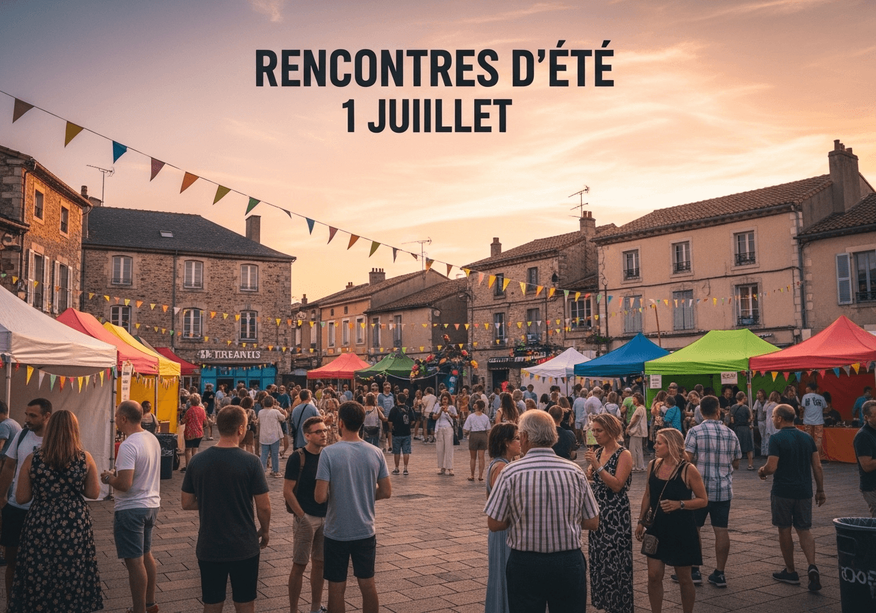 1er Juillet : Le Top Départ Officiel des Rencontres d'Été ! ☀️ Ne Ratez Pas le Vôtre