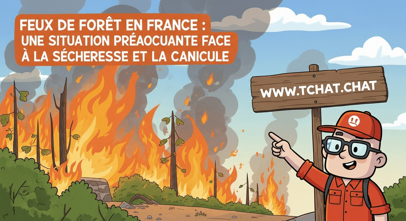 Feux de Forêt en France : Une Situation Préoccupante Face à la Sécheresse et la Canicule