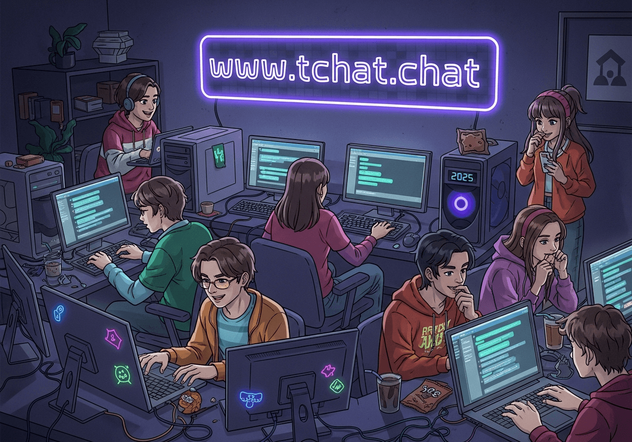 Pourquoi les jeunes reviennent sur les sites de tchat en 2025 ? Retour d’une mode vintage