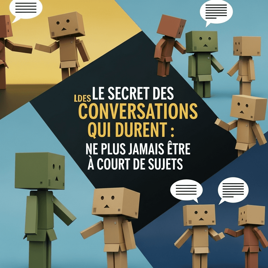 Le Secret des Conversations Qui Durent : Ne Plus Jamais Être à Court de Sujets 💬